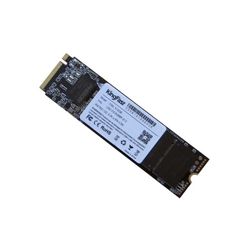 Kingfast 512 GB SSD / M.2 NVMe 2280 PCIe Gen3x4 3D -  Official distributor b2b