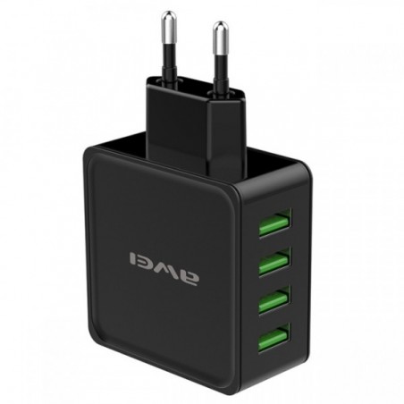 Charger Adapter Awei C 842 - 4 x USB ports -  Official distributor b2b Armenius
