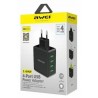 Charger Adapter Awei C 842 - 4 x USB ports -  Official distributor b2b Armenius