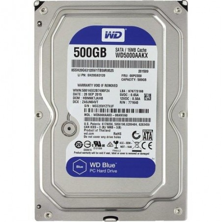 HDD WD Blue 500 GB / 3.5 inch / WD5000AAKX -  Official distributor b2b Armenius