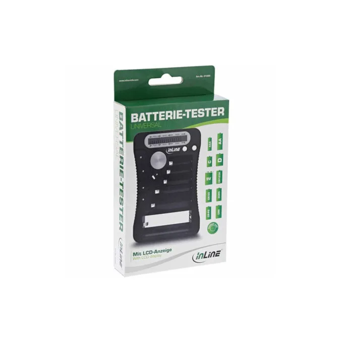 01285 BATTERY TESTER WITH LCD DISPLAY INLINE — image 1