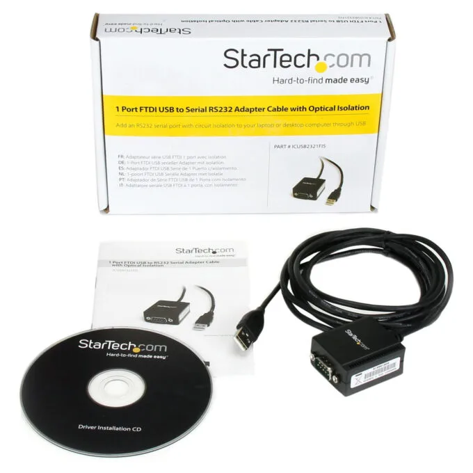 1 PORT USB TO SERIAL CABLE — image 4