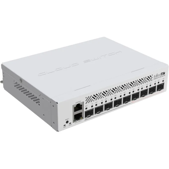 10P MikroTik CRS310-1G-5S-4S+IN - 1G RJ45 + 5x SFP + 4x SFP+, Rackmount, Web-managed — image 3