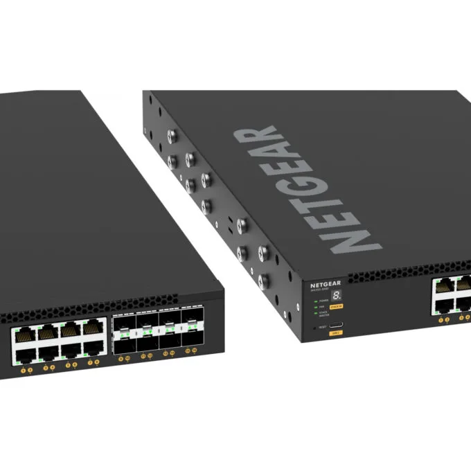 16-Port 10G Managed Switch - NETGEAR M4350-8X8F - L3, 16x10G (8x RJ45 + 8x SFP+), 2GB DDR4, ARM 1.8GHz, 1U Black — image 8