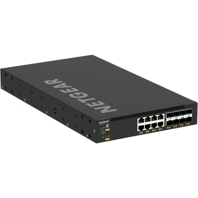 16-Port 10G Managed Switch - NETGEAR M4350-8X8F - L3, 16x10G (8x RJ45 + 8x SFP+), 2GB DDR4, ARM 1.8GHz, 1U Black — image 10