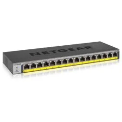 16-Port Netgear GS116PP RM PoE+ - GS116PP - Rackmount, PoE+, Gigabit
