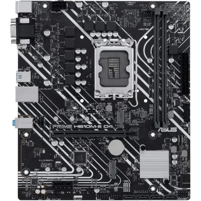 1700 ASUS PRIME H610M-E DDR4 CSM - H610M-E Micro-ATX DDR4 — image 4
