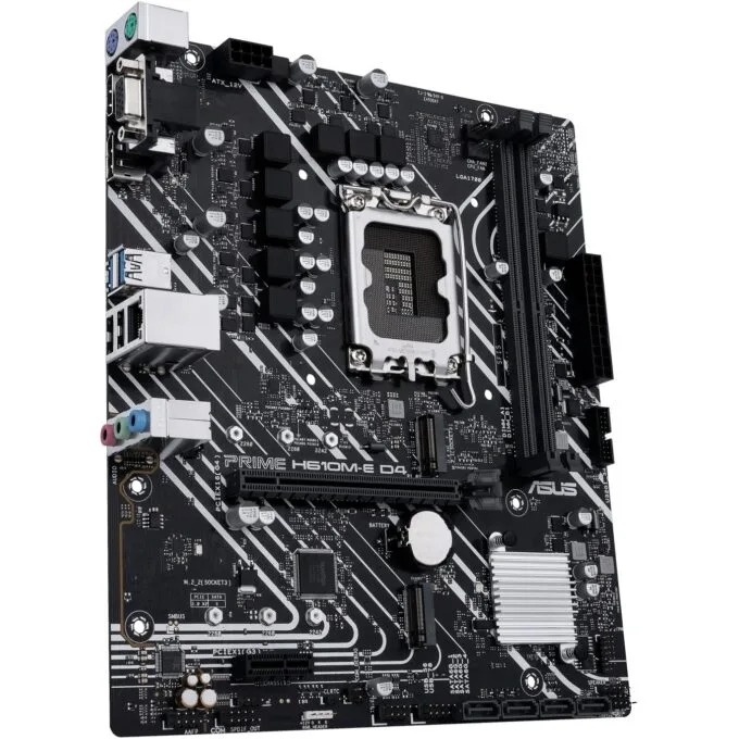 1700 ASUS PRIME H610M-E DDR4 CSM - H610M-E Micro-ATX DDR4 — image 1