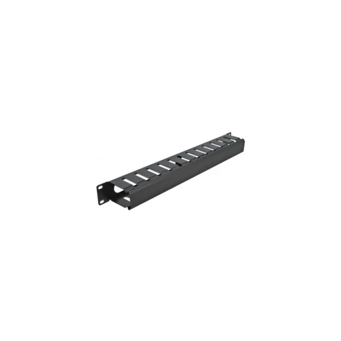 19' Cable Management Patch Panel - 2 Openings, Cable Routing — image 1