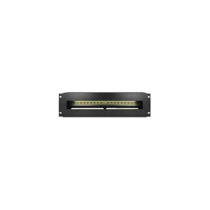 19' circuit breaker strip with cover and DIN rail, bracket — image 3