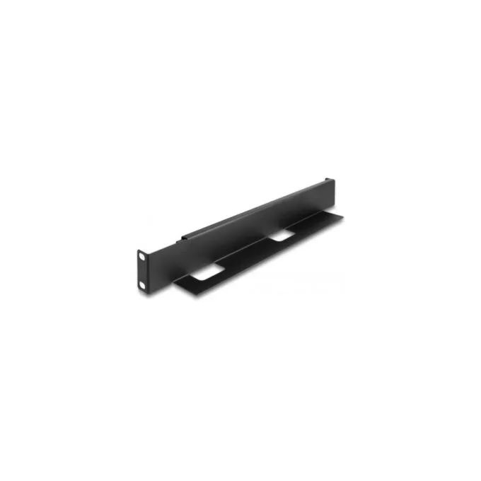 19' mounting rail, length adjustable 368 - 600 mm for network cabinet, built-in rails — image 3