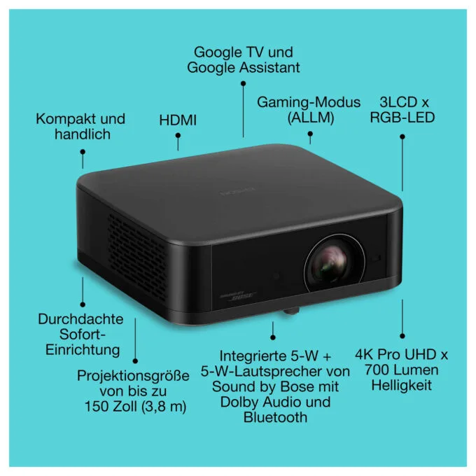 (1920x1080) Epson Pop EF-62B 3LCD-Laserprojektor 16:09 700-Lumen Black — image 2