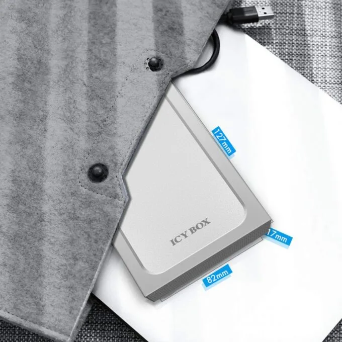 2.5 6cm 1x SATA 2.5' zu 1x USB 3.0 Host. Schreibschutz ICY BOX — image 3