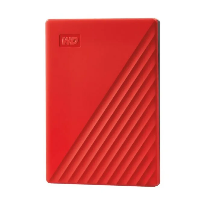 2.5-inch WD My Passport 4TB Portable HDD - Red - USB 3.0/2.0 Compatible — image 1