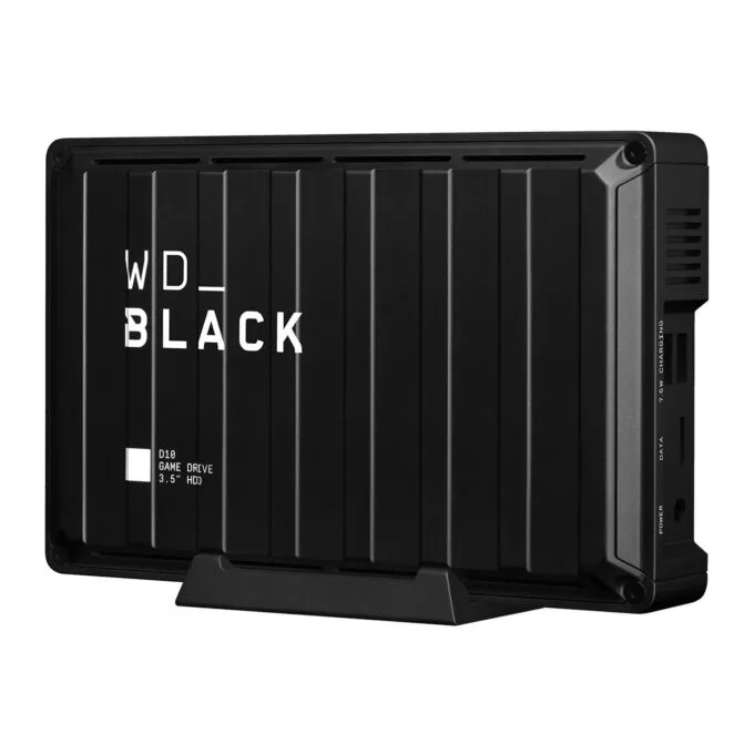 2.5' WD BLACK D10 GAME DRIVE 8TB BLACK USB 3.2 8.9cm 3.5Zoll Black RTL — image 3