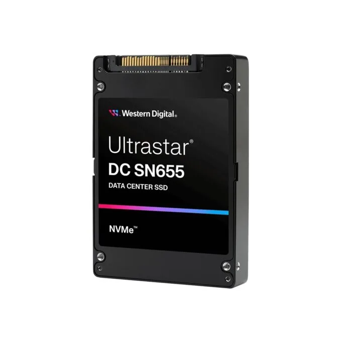 2.5' WD Ultrastar DC SN655 WUS5EA176ESP7E3 - SN655 - SSD 7.68TB NVMe PCIe 4.0 U.3 — image 1