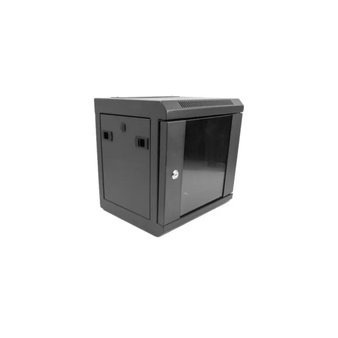 25.4 cm (10') network cabinet with glass door, IT cabinet — image 1
