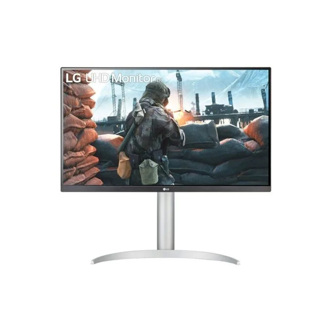 27-Inch 4K IPS Monitor - LG 27UP650K-W - White, 16:9, HDR10, 60Hz, 5ms — image 1
