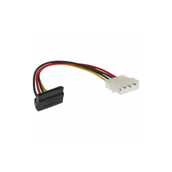 29670X SATA POWER CBL ANGLED 1x4 TO 15pin F M 0,15m INLINE — image 1