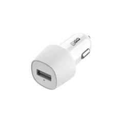 2GO USB KFZ-Ladegerät 1000mA USB-A - weiss