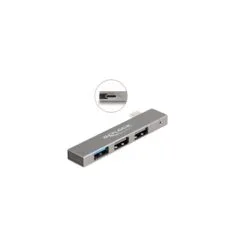 3-Port Slim USB Hub - with USB Type-C