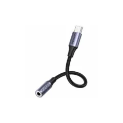 30632 USB TYPE- C TO 3.5mm F AUDIO ADAPTOR BLACK UGREEN