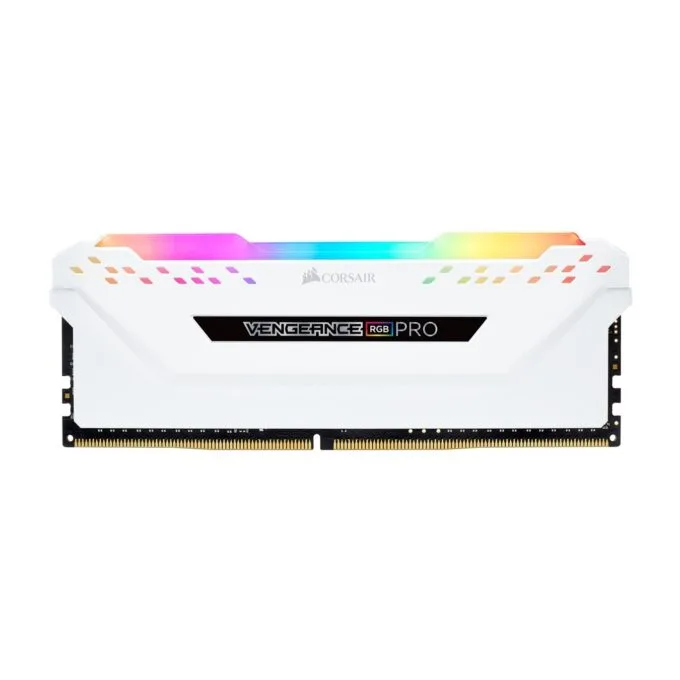 32GB PC 3200 CL16 CORSAIR KIT (2x16GB) VENGEANCE RGB W retail - CMW32GX4M2E3200C16W - DDR4 3200 MHz — image 4