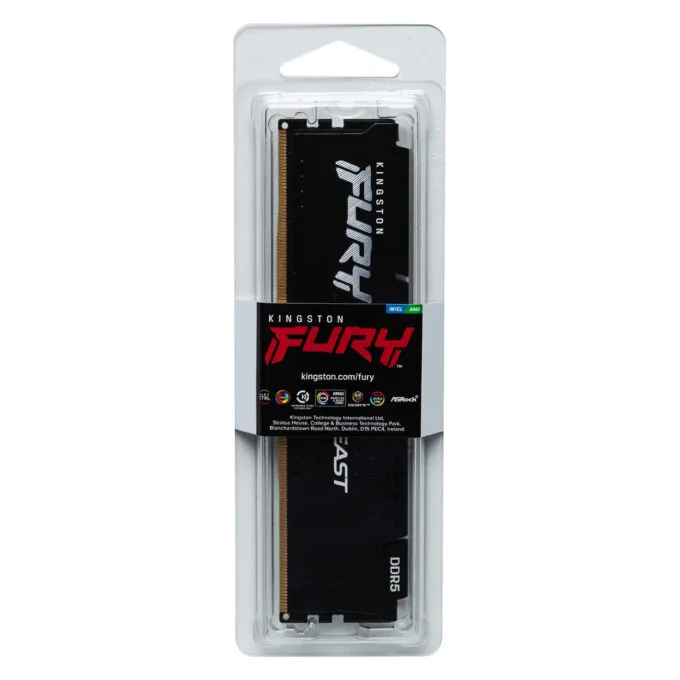 32GB PC 5600 CL36 Kingston 1Rx8 FURY Beast Black retail — image 9