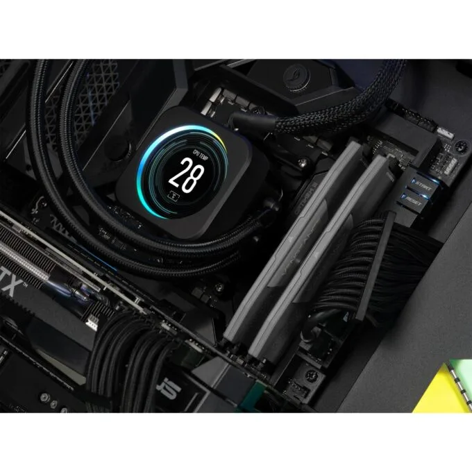 32GB PC 6000 CL30 Corsair Vengeance EXPO Kit (2x16GB) - DDR5, 288-pin DIMMs, Heatsink, 1.4V - Retail — image 7