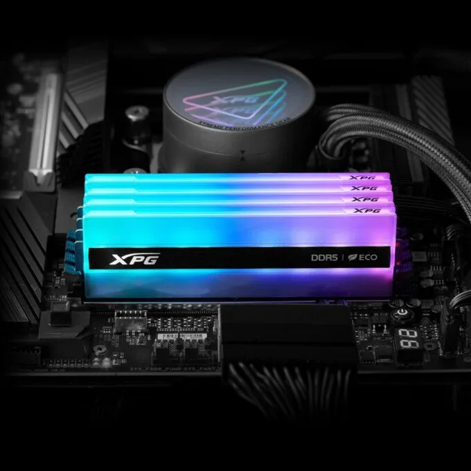 32GB PC 6400 CL32 ADATA XPG LANCER NEON RGB KIT 2x16GB retail — image 7