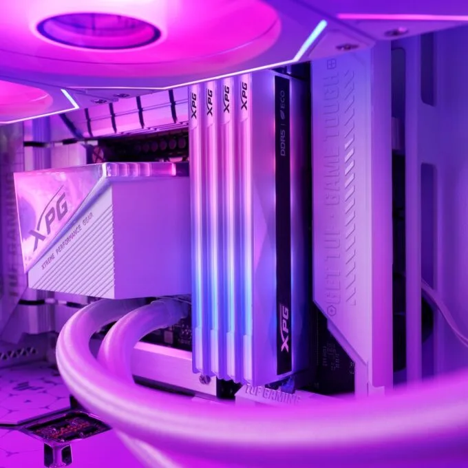 32GB PC 6400 CL32 ADATA XPG LANCER NEON RGB KIT 2x16GB retail — image 10