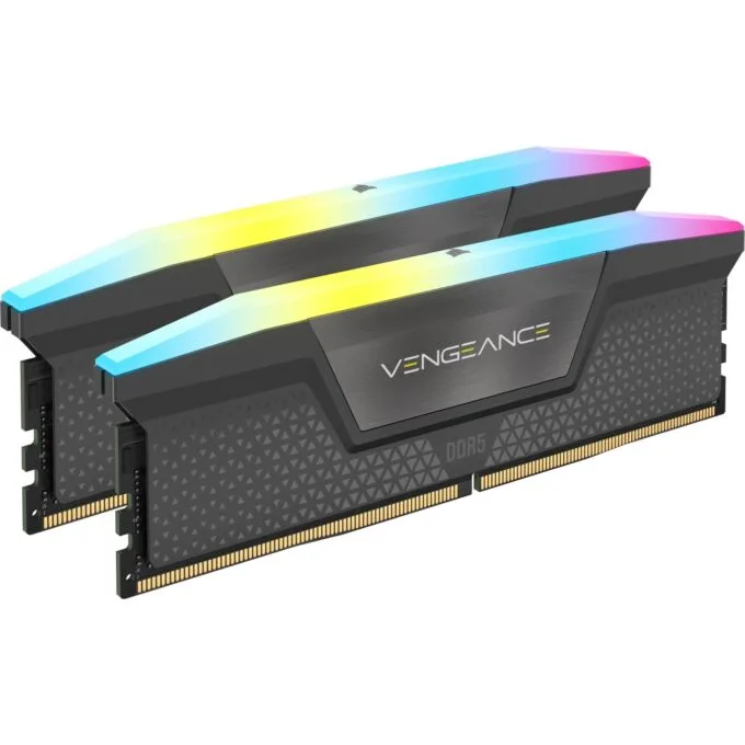 32GB PC 6400 CL32 CORSAIR KIT (2x16GB) Vengeance RGB retail - DDR5-6400 CL32 — image 1