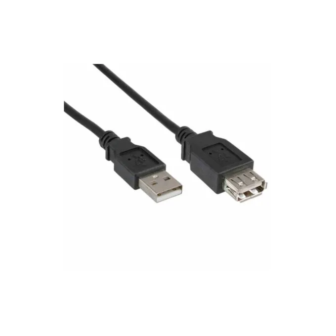 34605B USB2.0 EXT CBL 5m A-A BLK INLINE — image 1