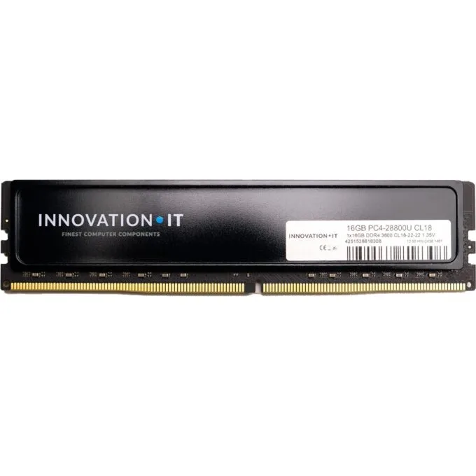 3600 16GB Innovation IT CL18 1.35V with heatspreader — image 1
