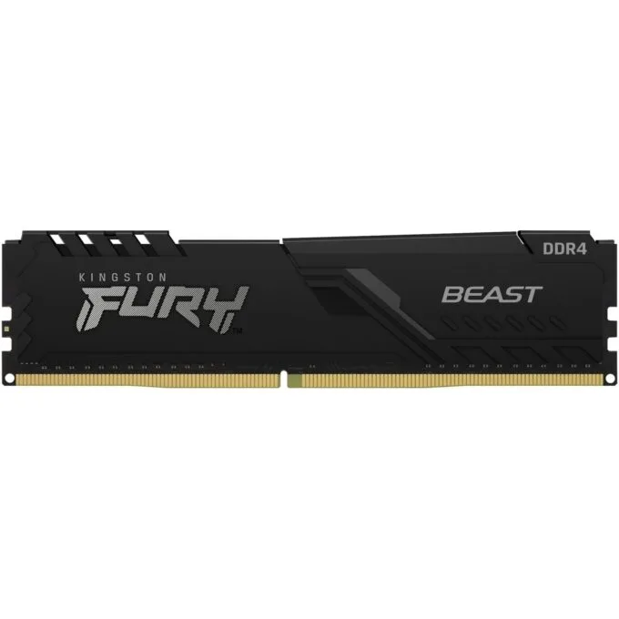3600 8GB Kingston FURY Beast - KF436C17BB - Black DDR4 3600MT/s CL17 DIMM 288-pin — image 1