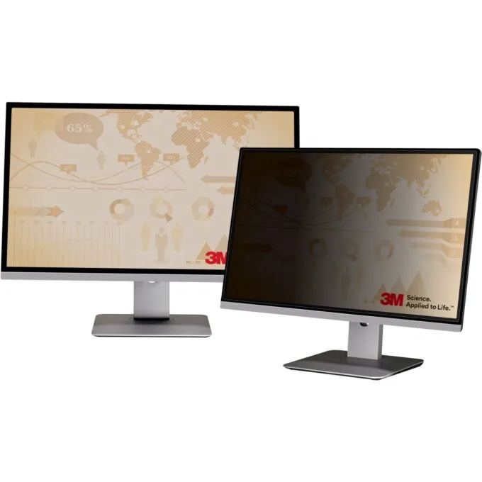 3M Privacy Filter - PF320W9B - Desktop 32-inch, 16:9, Frameless, Black, Anti-glare — image 4