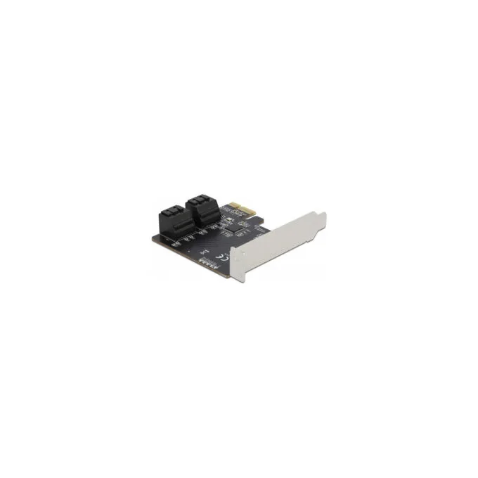 4 Port SATA PCI Express x1 Karte - Low Profile Formfaktor — image 2