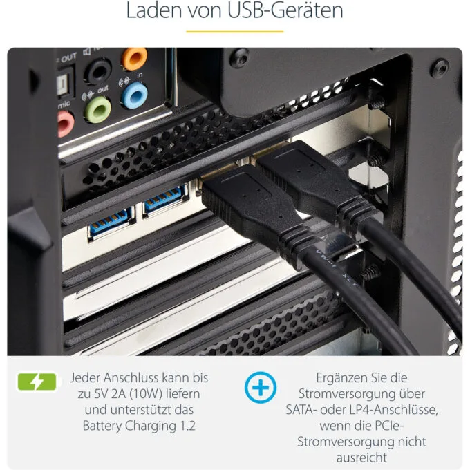 4-PORT USB-A PCIE CARD 5GBPS — image 6