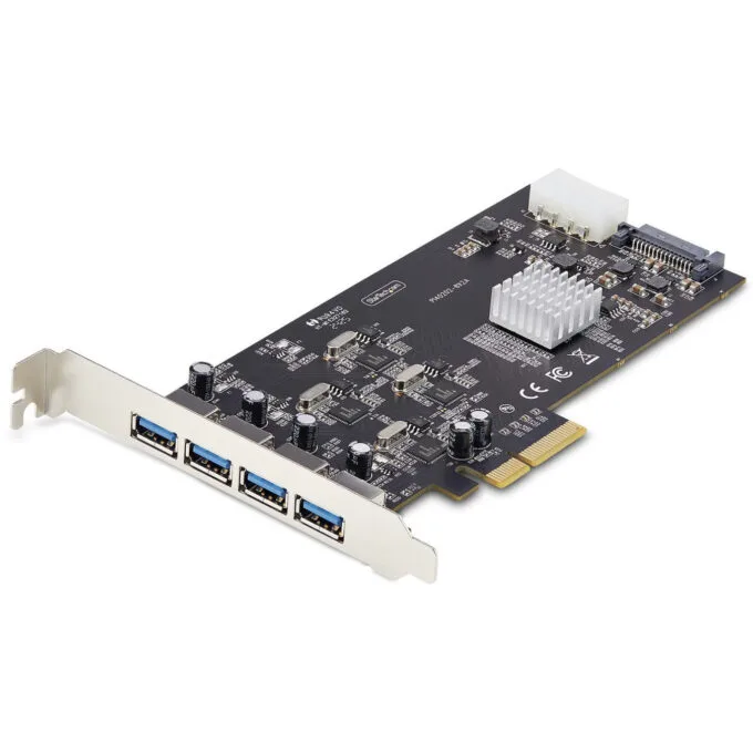 4-PORT USB-A PCIE CARD 5GBPS — image 1