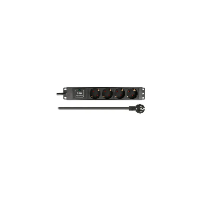 4-way power strip, 1U — image 3