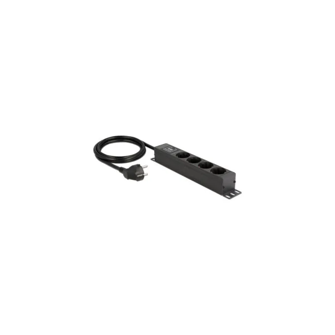 4-way power strip, 1U — image 1