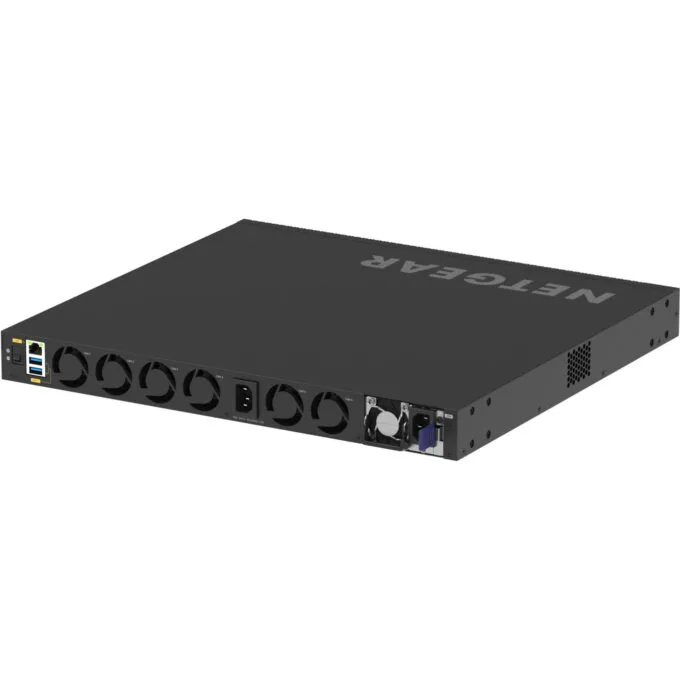 48-Port PoE Managed Switch - M4350-24X8F8V - L3, 24x10G RJ45, 8xSFP+, 8xSFP28, 1U Black — image 4