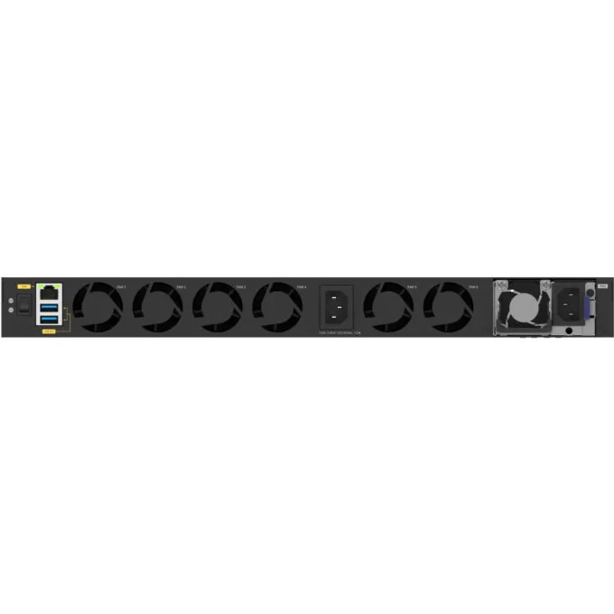 48-Port PoE Managed Switch - M4350-24X8F8V - L3, 24x10G RJ45, 8xSFP+, 8xSFP28, 1U Black — image 6