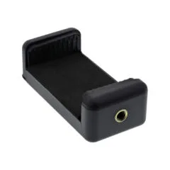 48090H UNIVERSAL MOBILE PHONE MOUNT FOR SELFIE STICK TRIPODS BLACK INLINE