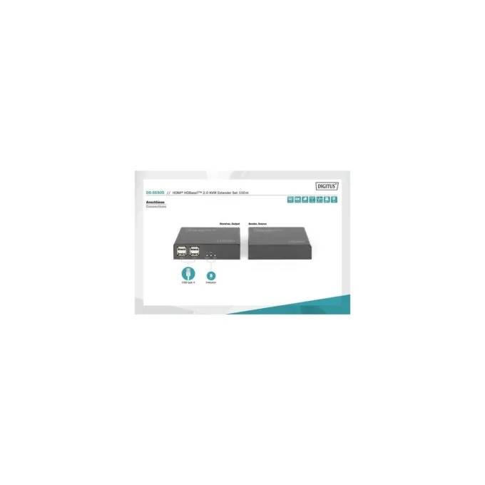 4K HDBaseT 2.0 HDMI KVM Extender Set, HDMI extension — image 7