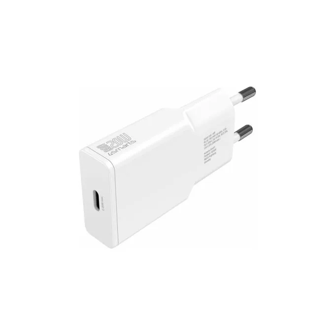 4smarts Ladegert PDPlug Slim 20W GaN 1C + USB-C Kabel 1.5 m — image 2