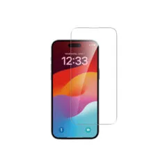 4smarts Second Glass mit Montagerahmen fr iPhone 15
