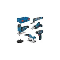 5-piece 12-volt tool set - GSR + GOP + GKS + GSA + GST