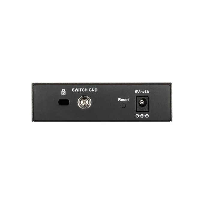 5P D-Link DGS-1100-05V2 M - DGS-1100-05V2 M - 5-Port Gigabit Smart Switch, Fanless, L2 Managed, Desktop — image 2