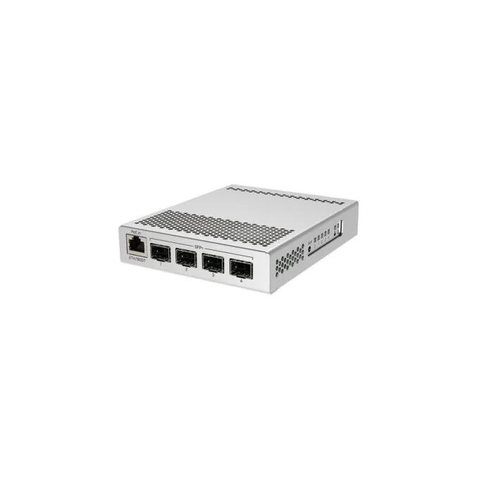 5P MikroTik CRS305-1G-4S+IN PoE - CRS305-1G-4S+IN - White, 800 MHz, 512 MB RAM — image 1